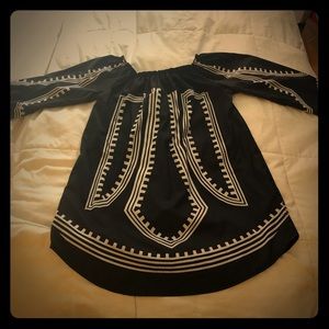 Brand new off the shoulder shirt/mini dress.